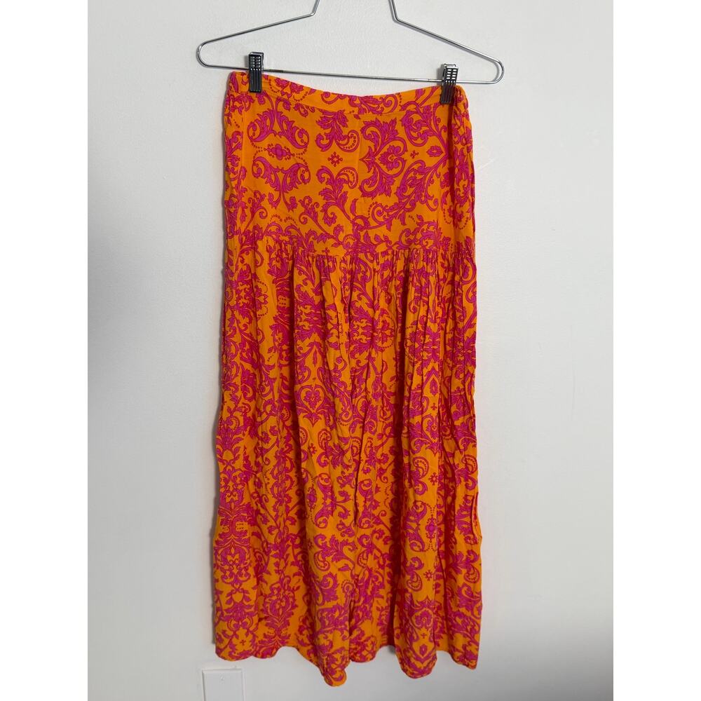 Abel the Label Anthropologie Tiered Maxi skirt size XS